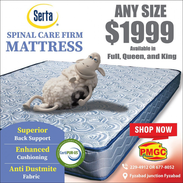 Serta Spinal Care Firm Mattress